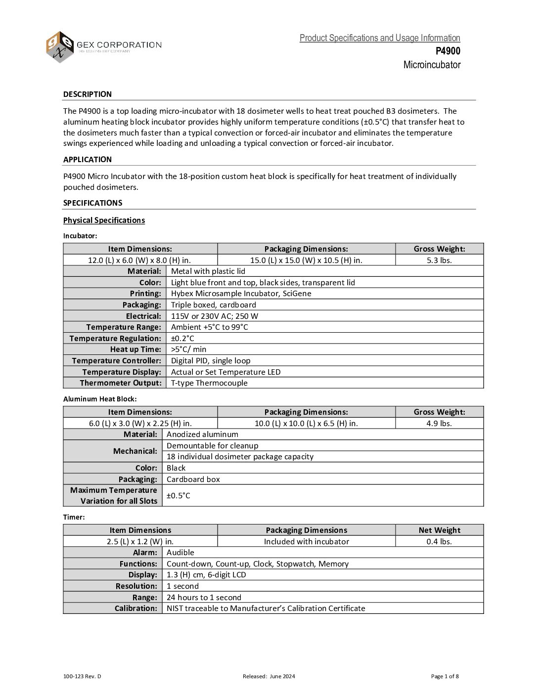 Microincubator heat treatment system