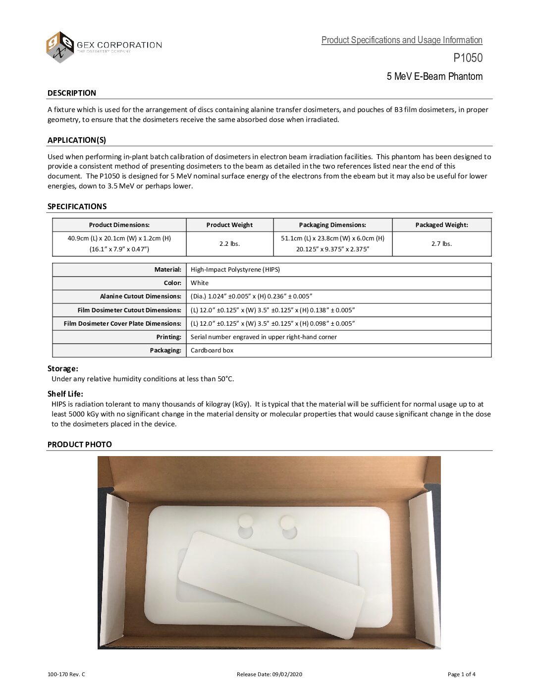 E-Beam Phantom 5 MeV